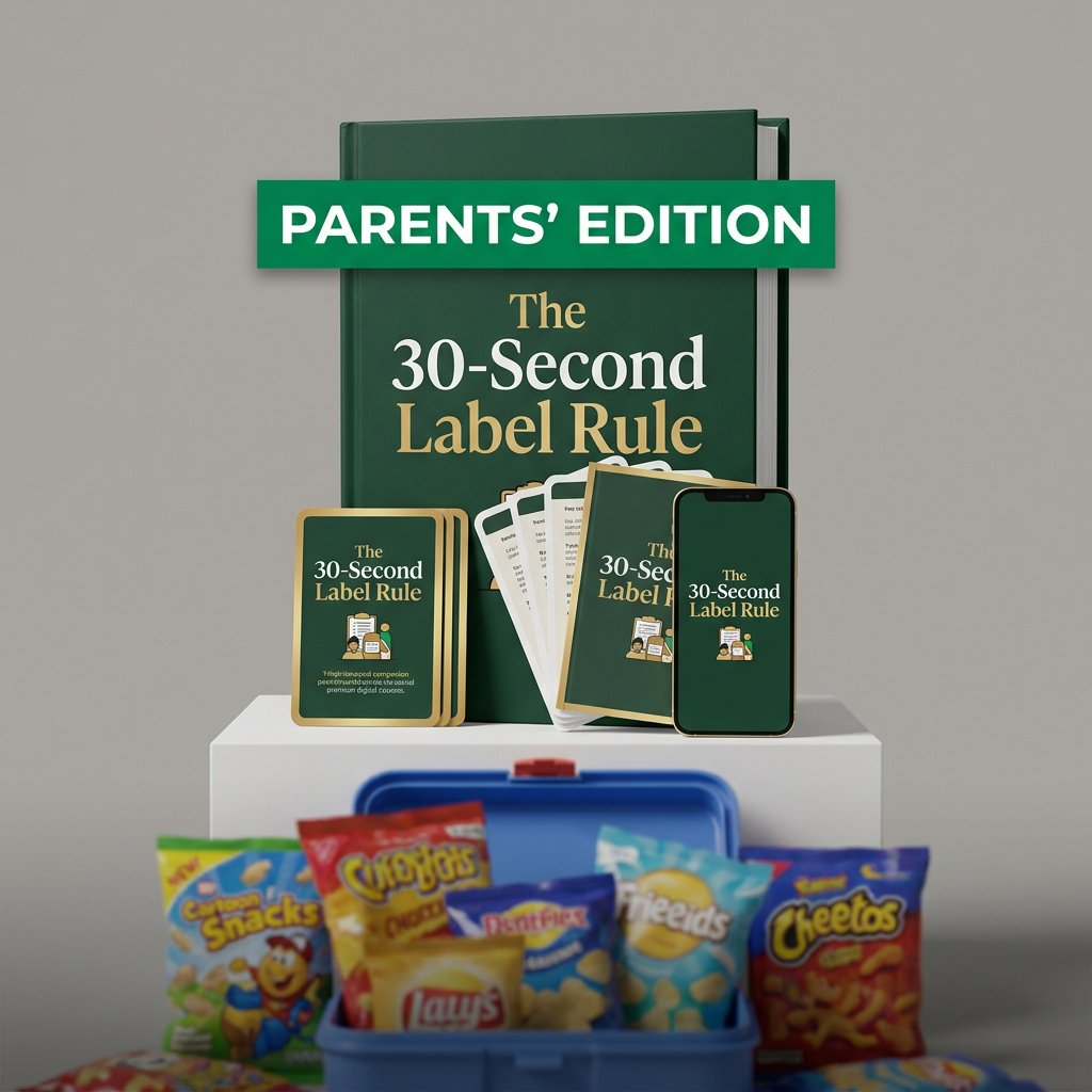 The 30-Second Label Rule Parents Edition guide cover